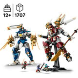 LEGO Ninjago Les Méchas Titans Jumeaux, Jouets de construction 