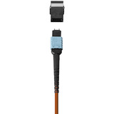Lindy Extendeur HDMI 8K60 fibre MPO 100m, Extension HDMI Orange/Noir