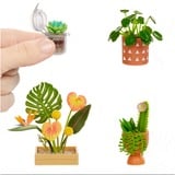MGA Entertainment Make It Mini Botanicals, Bricolage Miniverse Make It Mini Botanicals, 8 an(s), Multicolore, Plastique