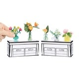 MGA Entertainment Make It Mini Botanicals, Bricolage Miniverse Make It Mini Botanicals, 8 an(s), Multicolore, Plastique
