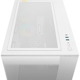 Ocypus Delta C74 ARGB boîtier midi tower Blanc | 2x USB-A | 1x USB-C | RGB | Verre trempé