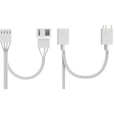 Ocypus Delta C74 ARGB boîtier midi tower Blanc | 2x USB-A | 1x USB-C | RGB | Verre trempé