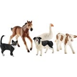 Schleich Farm World Asst Animaux, Figurine 3 an(s), Ferme, Multicolore