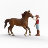 Schleich HORSE CLUB Hannah et Cayenne, Figurine Marron, 5 an(s), Multicolore