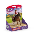 Schleich HORSE CLUB Hannah et Cayenne, Figurine Marron, 5 an(s), Multicolore