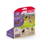 Schleich HORSE CLUB Hannah et Cayenne, Figurine Marron, 5 an(s), Multicolore