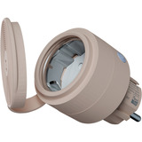 Shelly Wave Outdoor Plug S LR, Prise de courant Beige