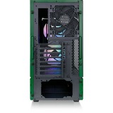 Thermaltake Ceres 350 MX boîtier midi tower Vert foncé | 2x USB-A | 1x USB-C | RGB | Verre Trempé