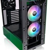 Thermaltake Ceres 350 MX boîtier midi tower Vert foncé | 2x USB-A | 1x USB-C | RGB | Verre Trempé