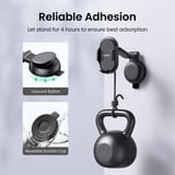 UGREEN 20473 support Support passif Mobile/smartphone Noir Noir, Mobile/smartphone, Support passif, Voiture, Noir