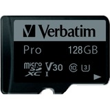 Verbatim Pro 64 Go MicroSDXC UHS Classe 10, Carte mémoire 64 Go, MicroSDXC, Classe 10, UHS, 90 Mo/s, 45 Mo/s