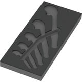 Wera 9832 Insert en mousse pour ensemble 6004 Joker 1, vide, Dépôt Noir/gris