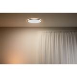 WiZ Plafonnier Superslim 22 W, Lumière LED Noir, Éclairage de plafond intelligent, Noir, Wi-Fi/Bluetooth, LED, Ampoule(s) non remplaçable(s), 2700 K