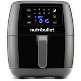 nutribullet XXL Digital Air Fryer Unique 7 L Autonome 1800 W Friteuse d’air chaud Noir, Friteuse à air chaud Noir/Argent, Friteuse d’air chaud, 7 L, Unique, Noir, Tactile, Autonome