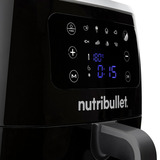 nutribullet XXL Digital Air Fryer Unique 7 L Autonome 1800 W Friteuse d’air chaud Noir, Friteuse à air chaud Noir/Argent, Friteuse d’air chaud, 7 L, Unique, Noir, Tactile, Autonome