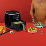 nutribullet XXL Digital Air Fryer Unique 7 L Autonome 1800 W Friteuse d’air chaud Noir, Friteuse à air chaud Noir/Argent, Friteuse d’air chaud, 7 L, Unique, Noir, Tactile, Autonome