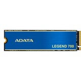 ADATA LEGEND 700 512 Go M.2 PCI Express 3.0 NVMe 3D NAND SSD Bleu/Or, 512 Go, M.2, 2000 Mo/s