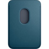 Apple Porte‑cartes en tissage fin pour iPhone avec MagSafe, Étui de protection Bleu
