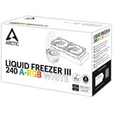 Arctic Liquid Freezer III 240 A-RGB, Watercooling Blanc