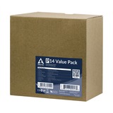 Arctic P14 Value Pack 5, Ventilateur de boîtier Noir, 5 pièces