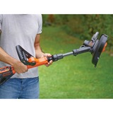 BLACK+DECKER Tondeuse à gazon sans fil STC1820EPC, Coupe-bordures Orange/Noir, Batterie incluse