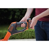 BLACK+DECKER Tondeuse à gazon sans fil STC1820EPC, Coupe-bordures Orange/Noir, Batterie incluse