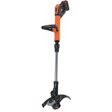 BLACK+DECKER Tondeuse à gazon sans fil STC1820EPC, Coupe-herbe Orange/Noir, Batterie incluse