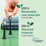 Beurer SC Classic Clean Green Planet, Tête brosse à dent électrique Noir