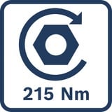 Bosch GDR 18V-215 Professional 06019N2020, Visseuse à choc Bleu