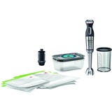 Bosch MS8CM61V1 blender Batteur à main 1000 W Noir, Acier inoxydable, Transparent, Batteur électrique acier inoxydable/Noir, Batteur à main, 1000 W, Noir, Acier inoxydable, Transparent