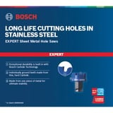 Bosch Set de scies-cloches pour tôle PC Plus EXPERT, Ø 22-32mm, 6 pièces, Scie à trou 