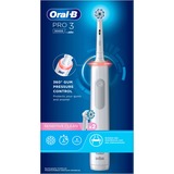 Braun Oral-B Pro 3 3000 Sensitive Clean, Brosse a dents electrique Blanc