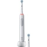 Braun Pro Sensitive Clean Pro 3 Adulte Brosse à dents rotative oscillante Blanc, Brosse a dents electrique Blanc, Adulte, Brosse à dents rotative oscillante, Soin quotidien, Sensible, Blanchiment, Blanc, 4 x 30 sec, Sensitive White