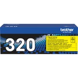 Brother TN-320Y - Toner Jaune 1500 pages, Jaune, 1 pièce(s), Vente au détail