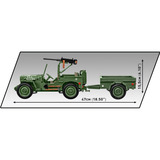 COBI Willys MB & Trailer Executive Edition, Jouets de construction 