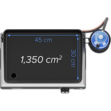 Campingaz Plancha Othello 1 CV plaque de grill gaz Noir/en acier inoxydable