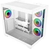 Cooler Master Elite 681 boîtier midi tower Blanc | 2x USB-A | 1x USB-C | RGB | Verre Trempé