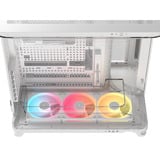 Corsair AIR 5400 LX-R LINK boîtier midi tower Blanc | 3x USB-C | RGB | Verre Trempé