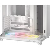 Corsair AIR 5400 LX-R LINK boîtier midi tower Blanc | 3x USB-C | RGB | Verre Trempé