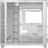 Corsair  boîtier midi tower Blanc | 3x USB-C | RGB | Verre Trempé