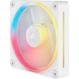 Corsair iCUE LINK LX120-R RGB Reverse Starter kit ventilateurs de boîtier Blanc, 3 pièces, 120 x 120 x 25 mm, PWM