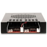 DeLOCK Châssis amovible 3,5″ pour 2 x M.2 NVMe SSD, Cadrage 