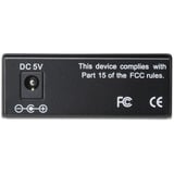 Digitus Convertisseur de média Gigabit bidirectionnel, RJ45 / SC, Media Converter Noir