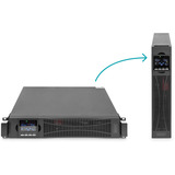 Digitus DN-170093 OnLine, UPS Noir