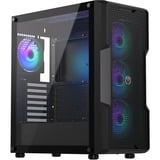 ENDORFY Regnum 400 ARGB boîtier midi tower Noir | 2x USB-A | RGB | Window