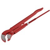 GEDORE Pince à tuyaux d'angle rouge, 640mm, Clé à tuyau / Serre-tube Rouge