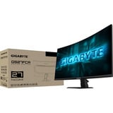 GIGABYTE GS27FCA 27" Moniteur gaming incurvé Noir, 1x DisplayPort, 2x HDMI, 200 Hz, 200Hz, 1ms, 250 cd/m², FreeSync Premium, HDR Ready, HDMI 2.0, DisplayPort 1.4, 68,6 cm (27"), 1920 x 1080 pixels, Full HD, LED, Noir