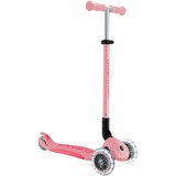 GLOBBER Primo Foldable Plus Lights, Trottinette Rose/Rose