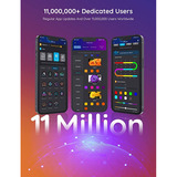 Govee Bande lumineuse LED RGBIC 10 mètres, Bande LED 