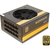 Inter-Tech SAMA FTX-850-B ARMOR unité d'alimentation d'énergie 20+4 pin ATX ATX Noir alimentation  modulaire 850 watt Noir, 4x PCIe, 850 W, 110 - 240 V, 850 W, 47 - 63 Hz, 6 - 15 A, Actif